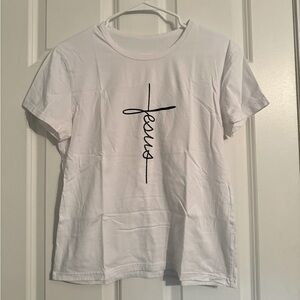 Jesus Tshirt, Women’s L